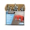 Crawford Crawford Zinc-Plated Silver Steel Pegboard Double Arm Hanger Holder 6 lb. cap. 1 pk 14443-30 - alternate 2